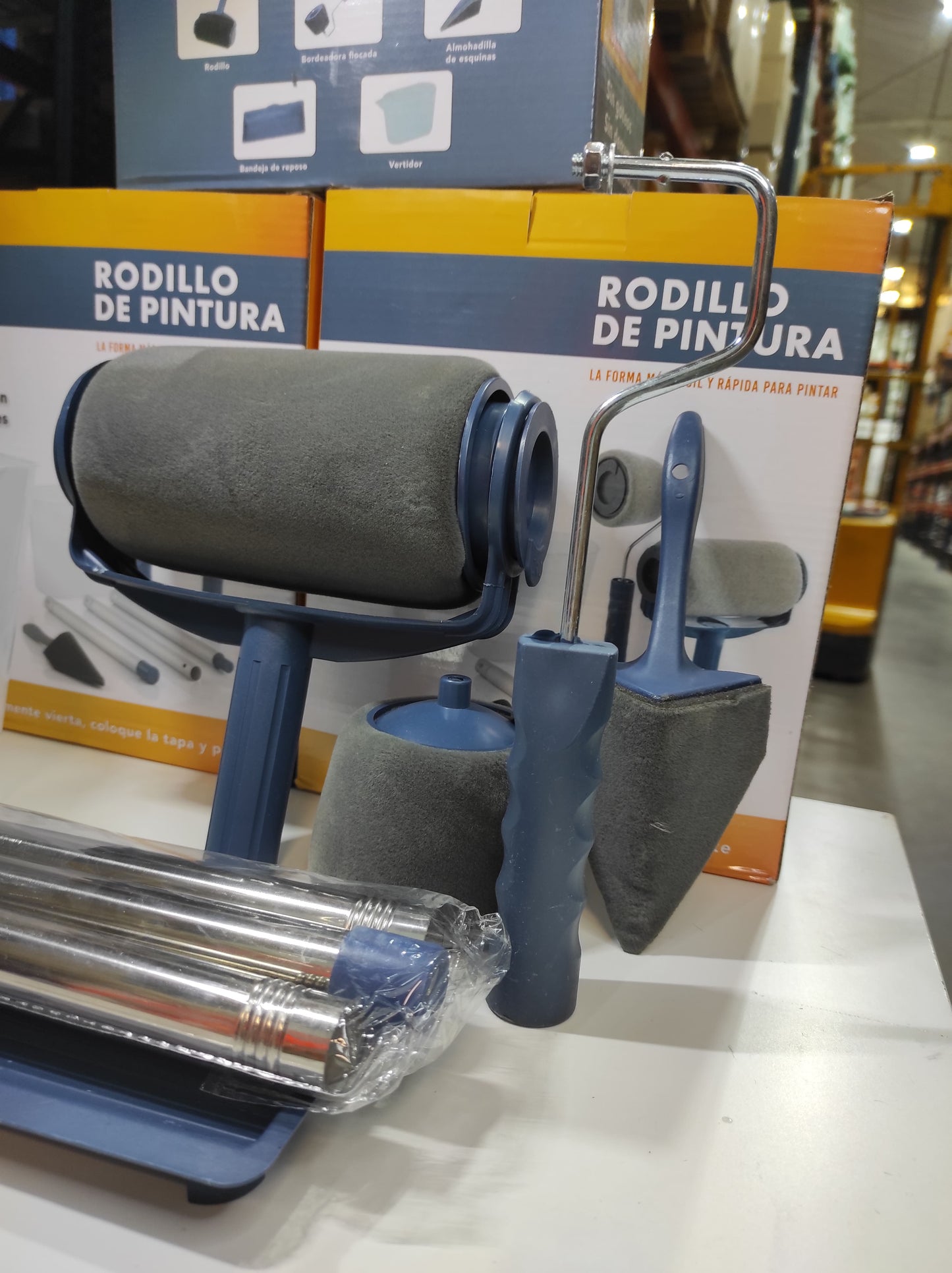 Rolo de Pintura recarregável