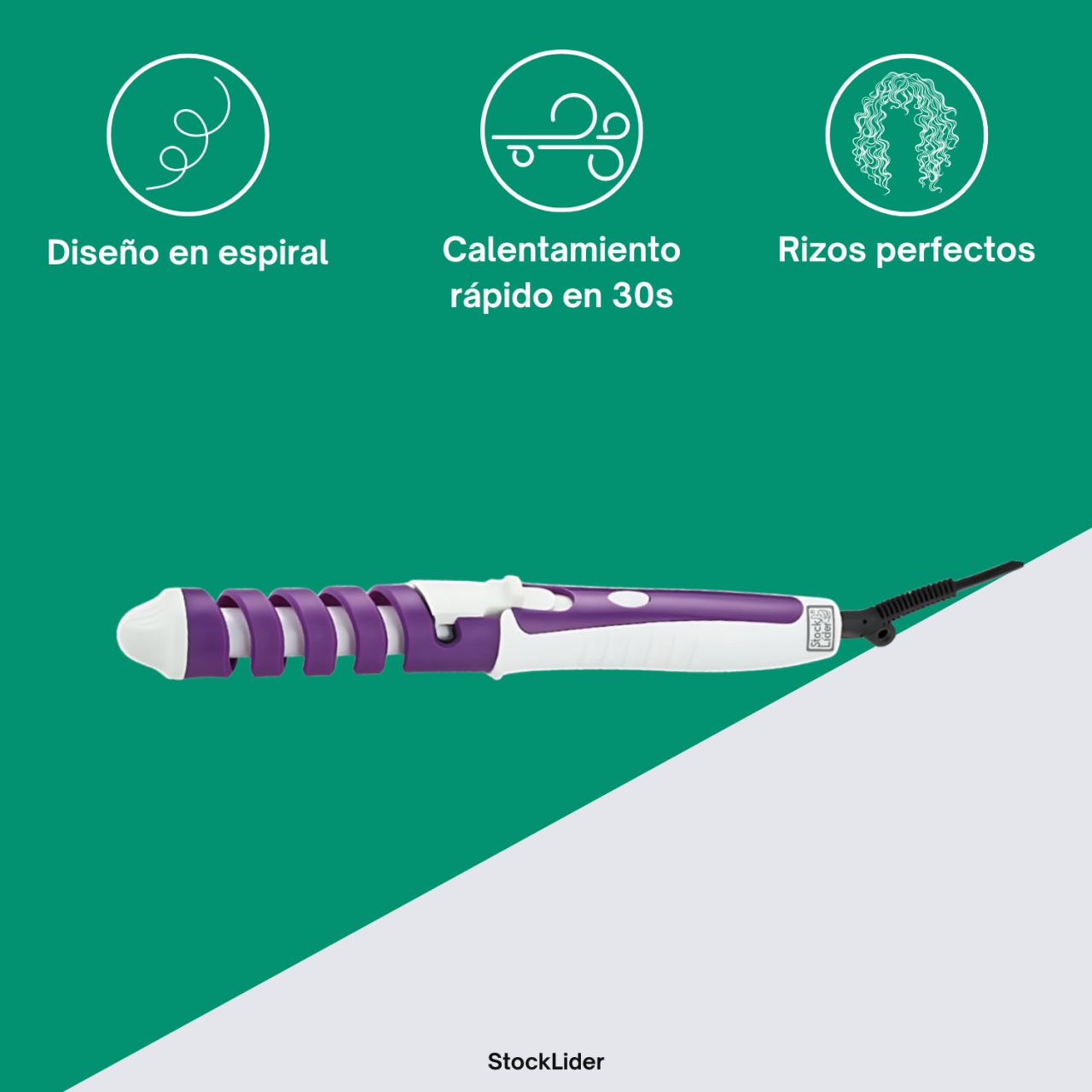 Encaracolador Espiral Profissional para Caracóis Perfeitos -CurlMagic Pro™