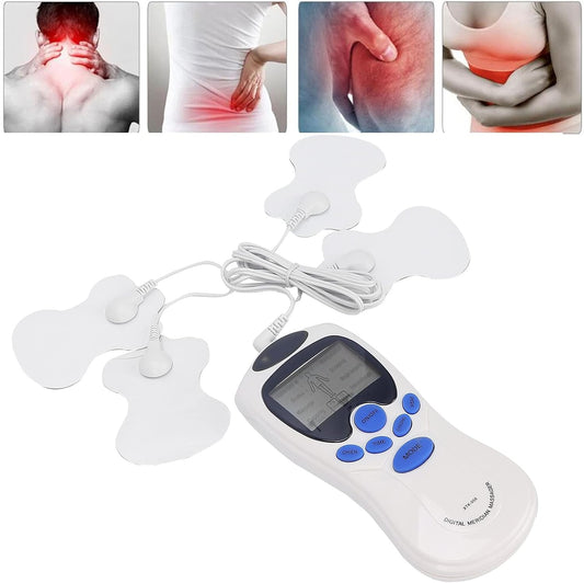 Estimulador Muscular Masageeador com Electrodos adesivos