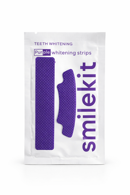 Tiras Branqueadoras Dentárias - SmileKit Purple White (EH)