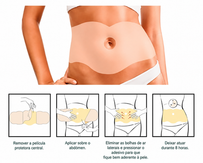 Adesivos abdominais - SlimPatch Belly™