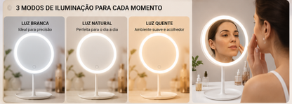 Espelho LED GlamView 360™