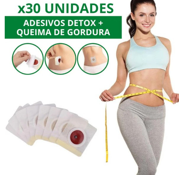 Adesivos Slim Patch – Controlo de Peso Natural e Discreto -DP