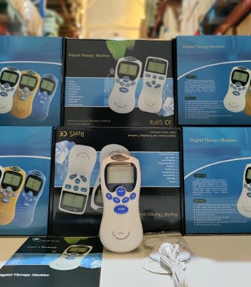 Estimulador Muscular Masageeador com Electrodos adesivos