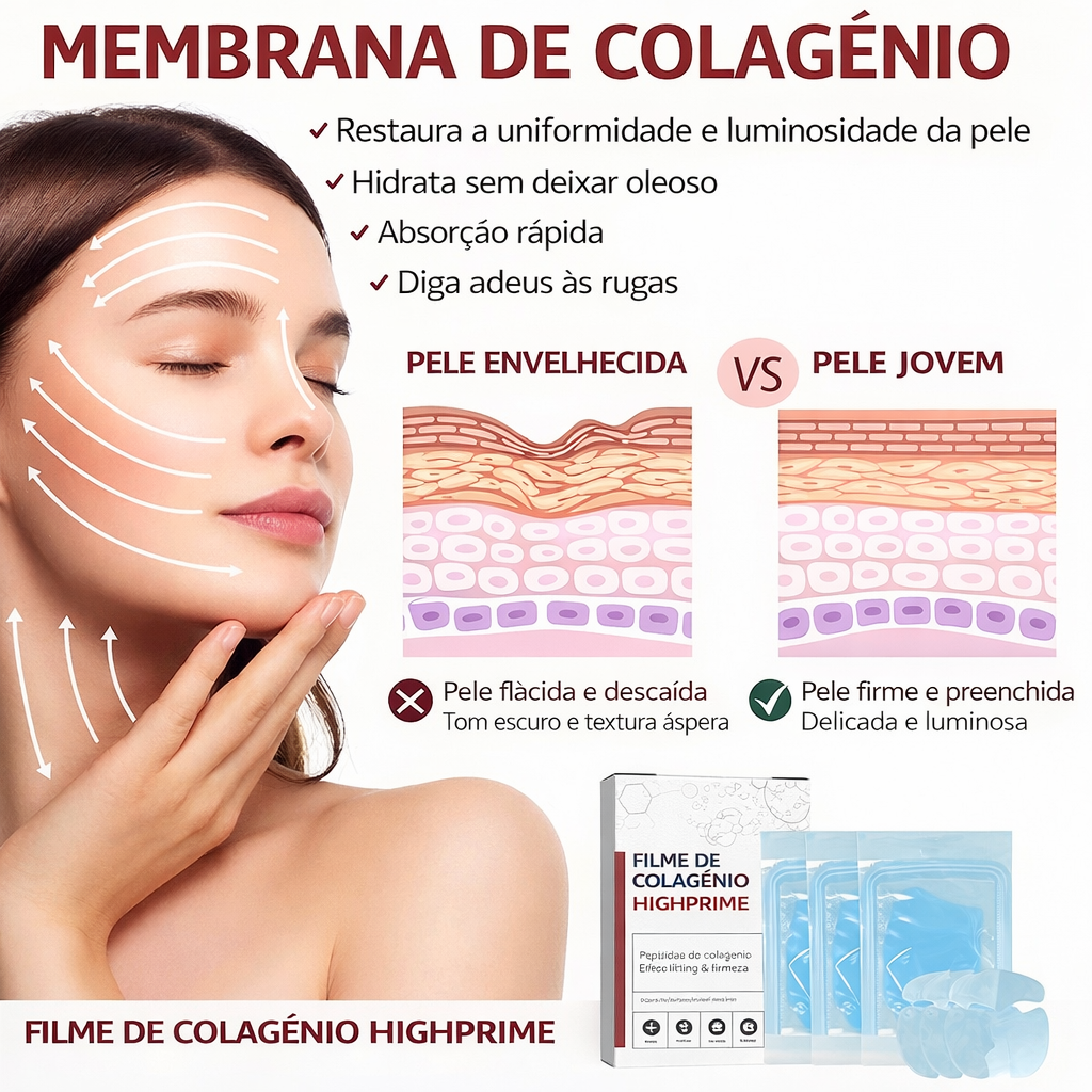 Máscara Reafirmante de Colagénio Hidrolisado - CollagenLift™