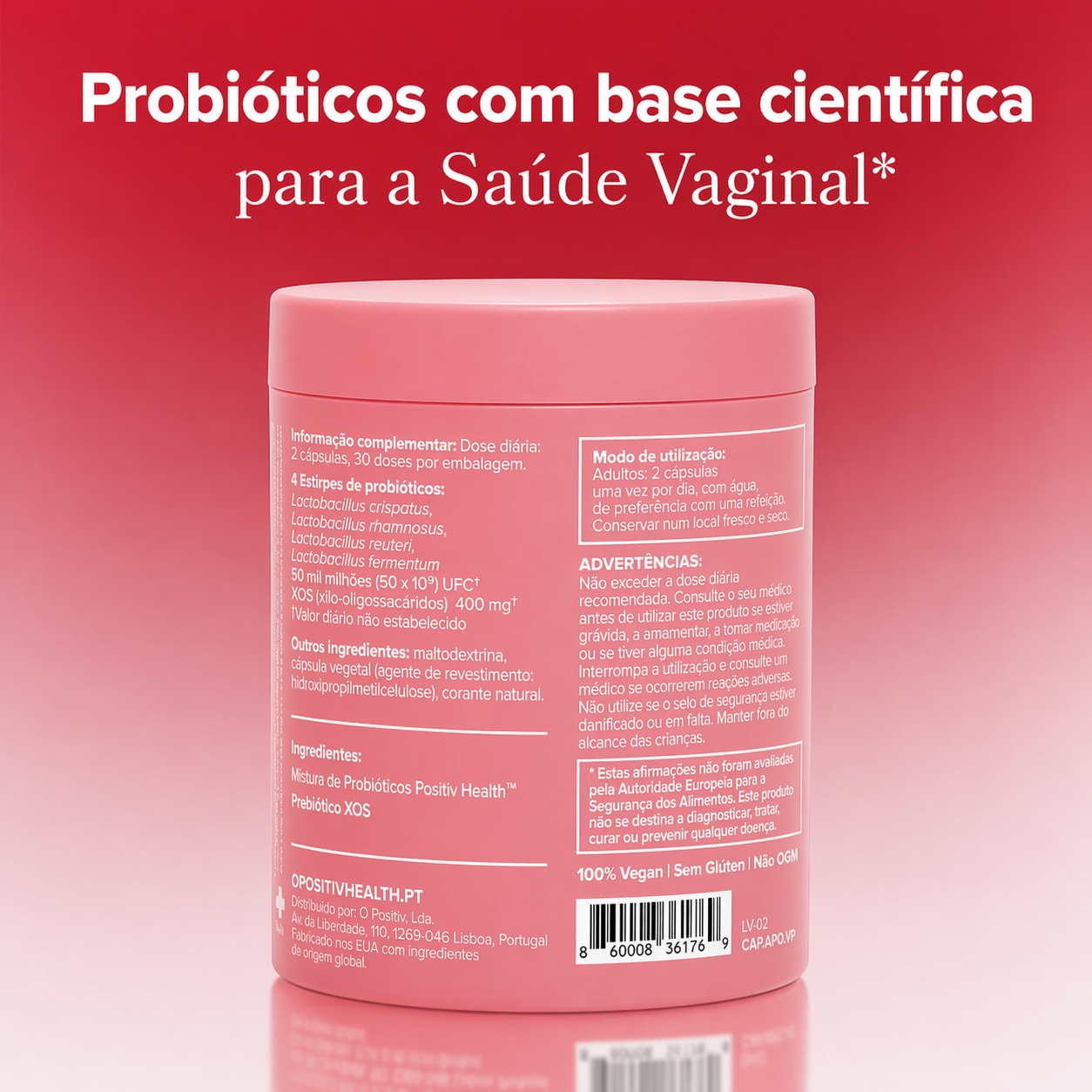 Probióticos para o Equilíbrio Íntimo Feminino - IntimaBalance™