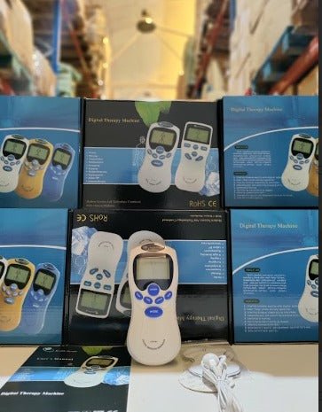 Estimulador Muscular Masageeador com Electrodos adesivos