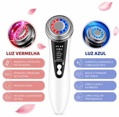 Massageador Facial - skincare - DermaLift Pro™ LED