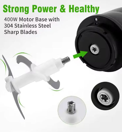 Molinox™ ProChef – Picadora Eléctrica de Acero Inoxidable 2L