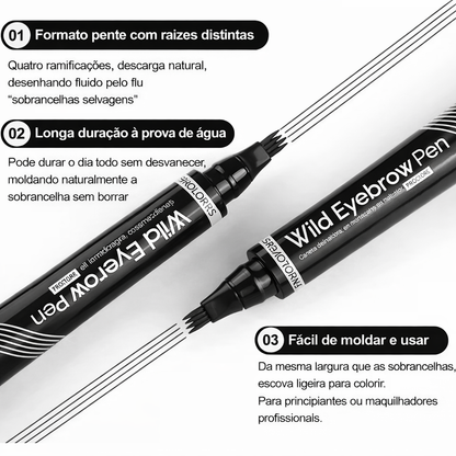 Lápis para Sobrancelhas 4D – Efeito Microblading Natural