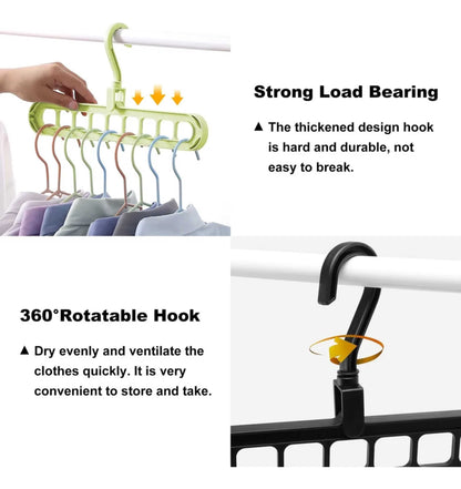 Pack de 5 Perchas Multiusos - WiseHanger™