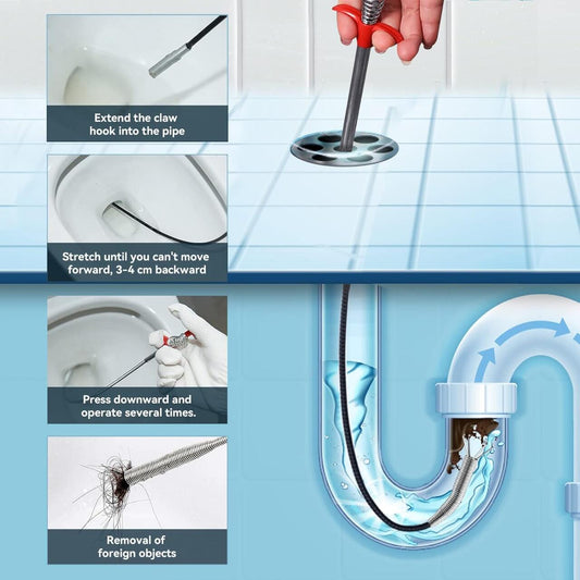 Desentupidor Flexível - FlexiClaw Drain™