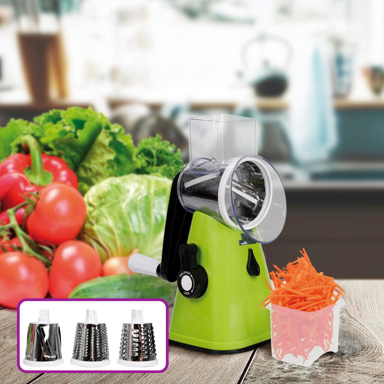 Cortador De Verduras - ChefPro GiroCort™