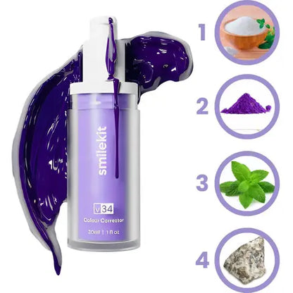 Blanqueador Dental Lila V34 - SmileKit™ (ECO)