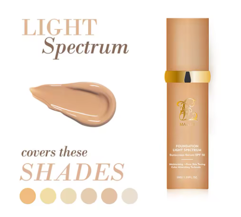 Base Espectral de Cobertura Total SPF50 - PerfectSkin 4 em 1™ –