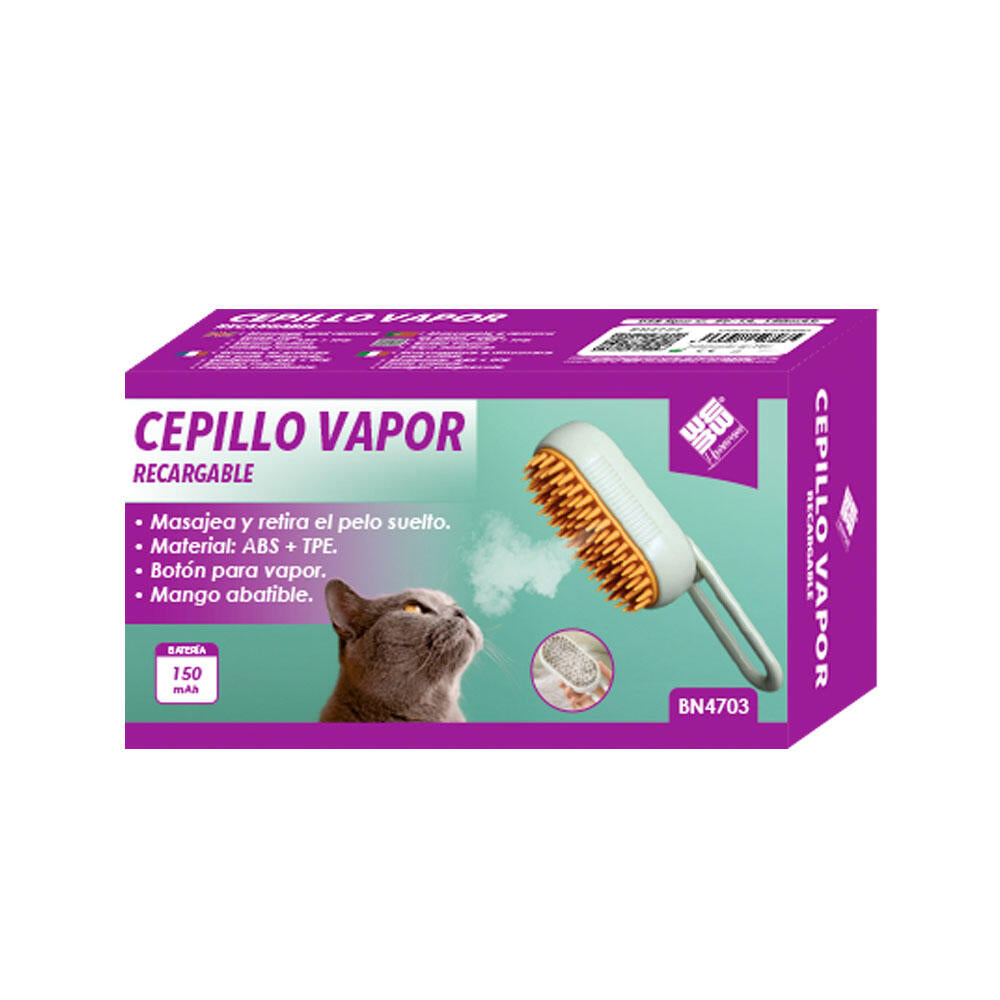SpaPaws™ Cepillo de Vapor Relajante para Mascotas