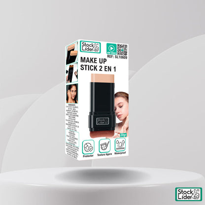 Base em Stick 2 em 1 com Pincel Integrado