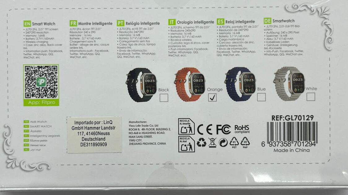 Tech Duo Premium: Smart Watch + InPods 12