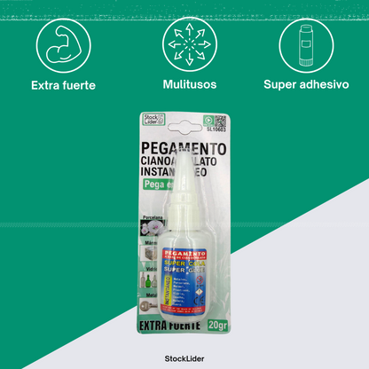 Cola Instantânea extra forte - Compre 1 e Leve 3