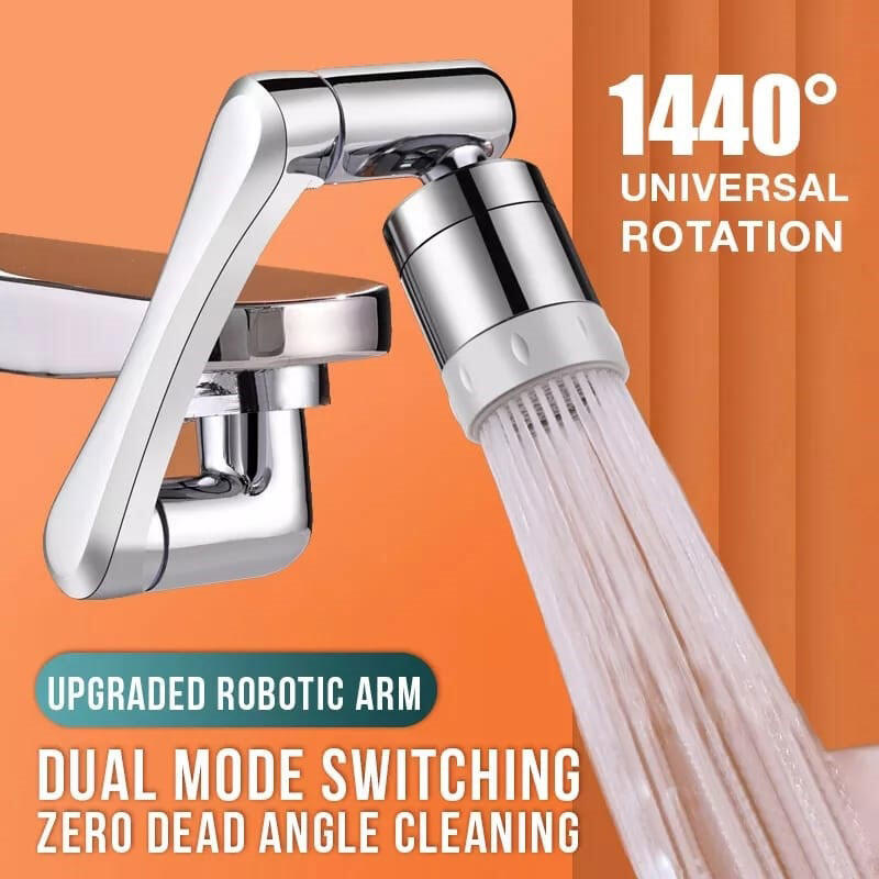 Extensor de Torneira Rotativa 1080° AquaFlex Pro (Compre 1 e leve 2)