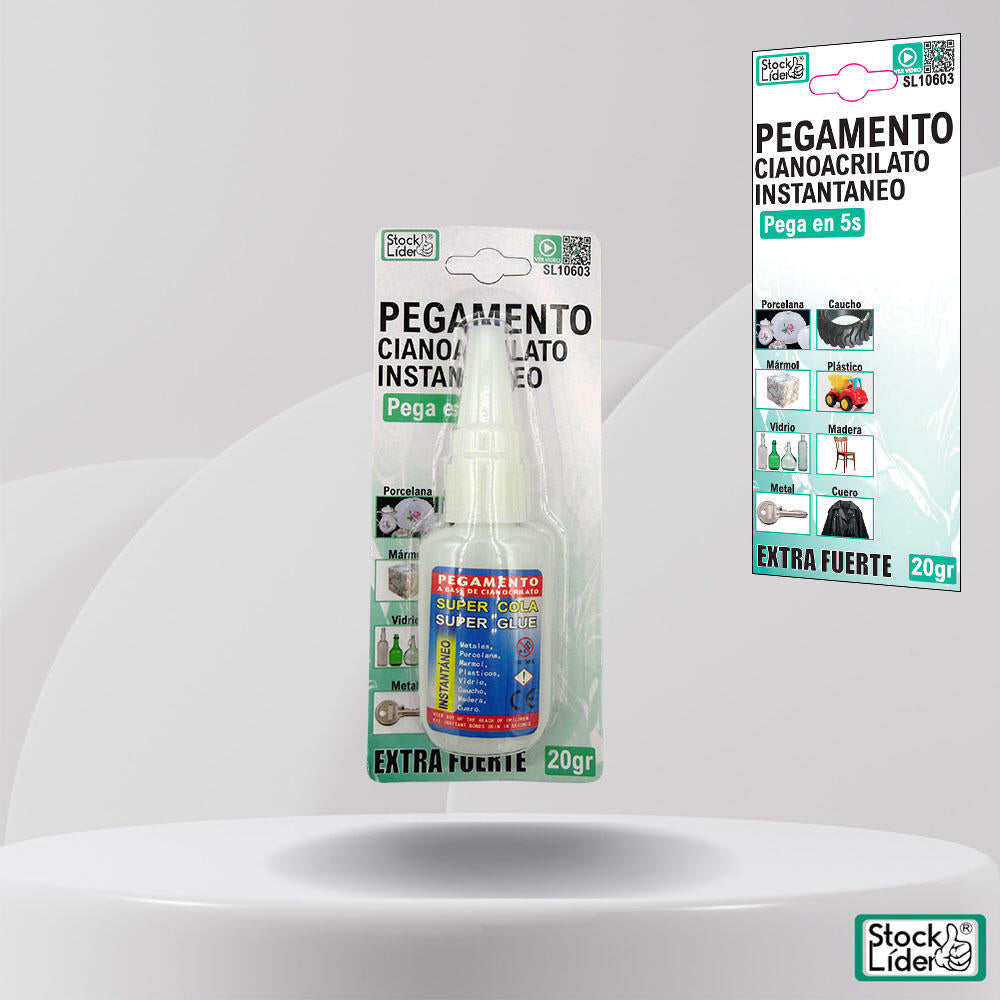 Cola Instantânea extra forte - Compre 1 e Leve 3