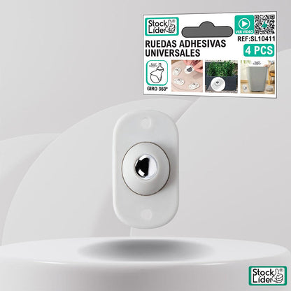 Mini Ruedas Autoadhesivas Multiusos - Wheele™