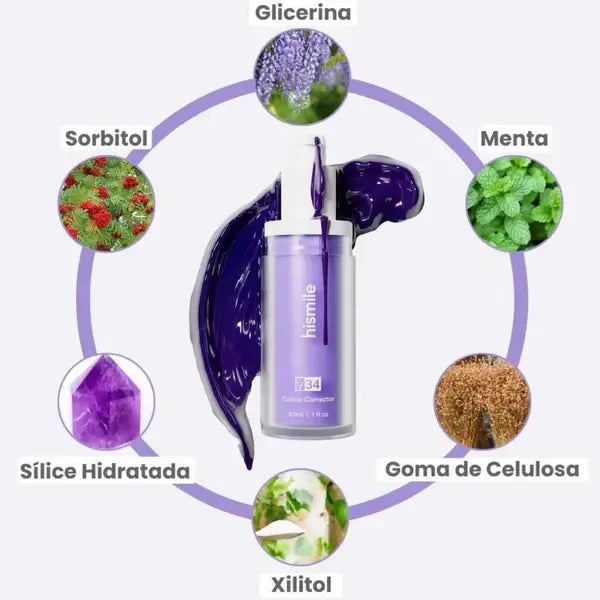 Blanqueador Dental Lila V34 - SmileKit™ (ECO)