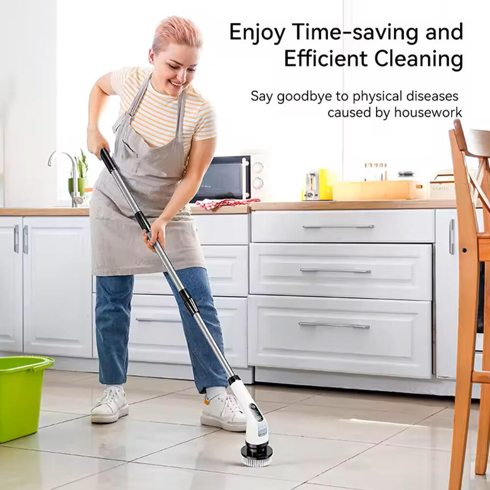 PowerClean™ 9 en 1 – Cepillo Eléctrico de Limpieza Inalámbrico