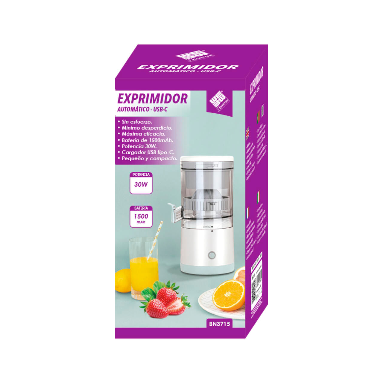 Exprimidor Plus - Zumo fresco en segundos
